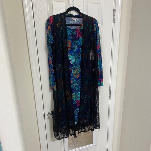 NWT - LulaRoe Debbie long sleeve Dress (M) - Picture 7 of 8